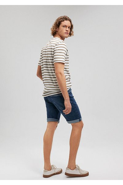 Mavi Brian Premium Shaded Dark Jean Shorts 0418484462