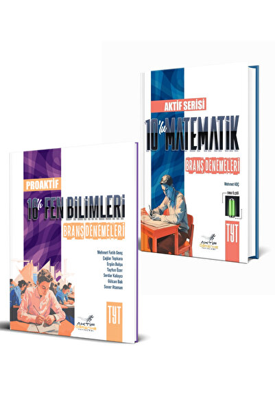 Aktif Öğrenme Yayınları Aktif Öğrenme Yayınları TYT 10 lu Matematik ve Fen Bi...