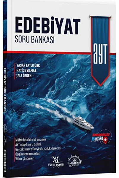 YAYIN DENİZİ PRO Edebiyat Denizi Ayt Edebiyat Soru Bankası 2026-2027 Güncel M...