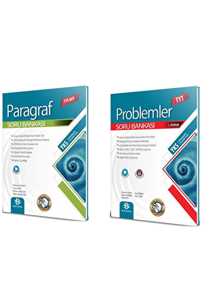 Bilgi Sarmal Yayınları TYT AYT Paragraf Soru Bankası ve TYT Problemler Soru B...