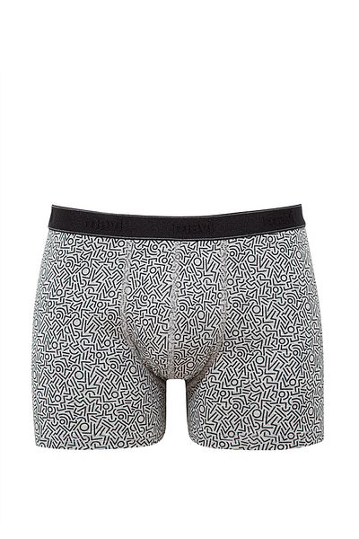 Mavi Printed Grey Boxer 0910717-85524