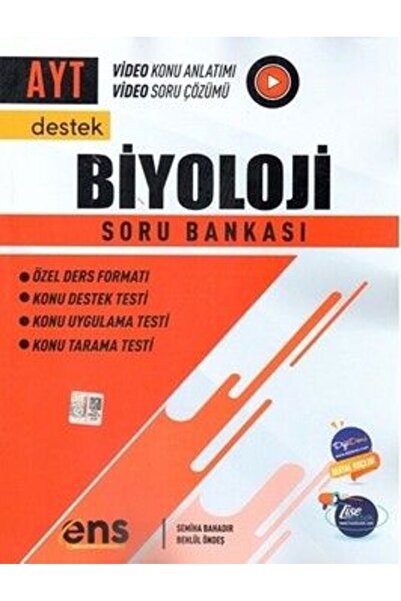 Ens Yayınları Ens Yayıncılık Ayt Biyoloji Soru Bankası