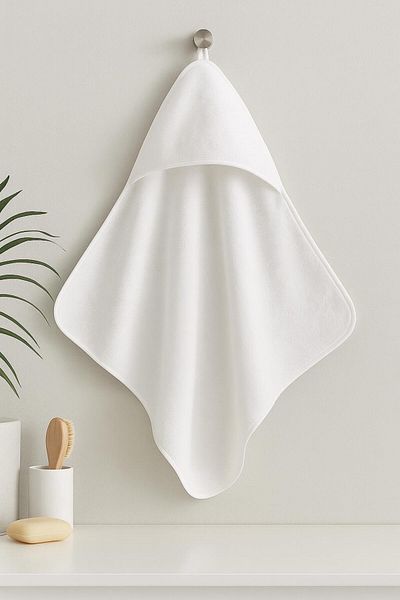 Ender Home Hooded Towel Newborn Baby Swaddle Baby Bath Towel Swaddle