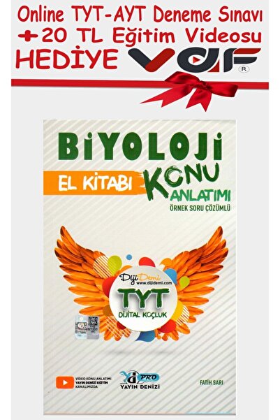 Yayın Denizi Yayınları 2022 Tyt Biyoloji Pro Konu Anlatımı El Kitabı