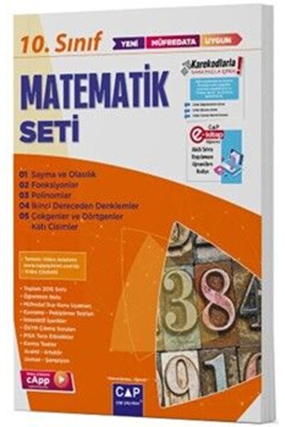 Çap Yayınları 10. Sınıf Anadolu Matematik Seti