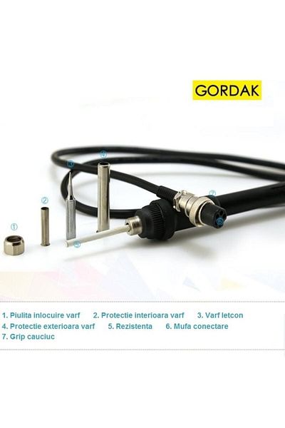 Gordak Letcon for Gordak 952H/S soldering stations