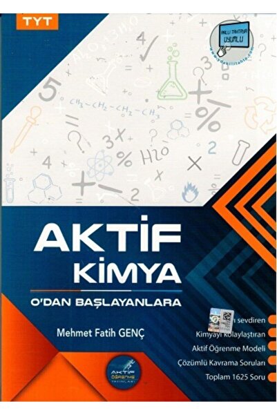 Aktif Öğrenme Yayınları Aktif Sıfırdan Başlayanlara Tyt Kimya 2026