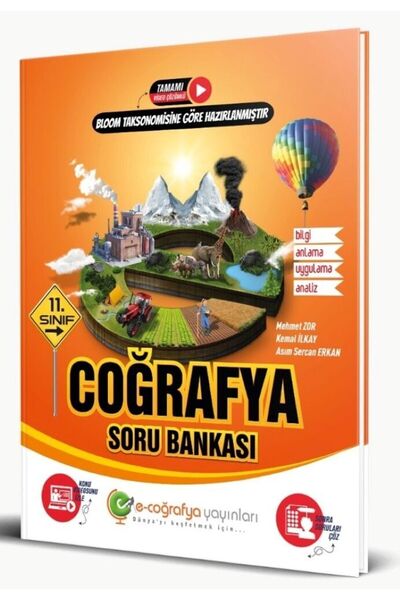 Akademi Denizi Yayıınları 11. Sınıf Coğrafya Soru Bankası 2023-2024