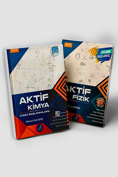 Aktif Öğrenme Yayınları Tyt Aktif Kimya Fizik 0 Dan Başlayanlara Set 2024-2025