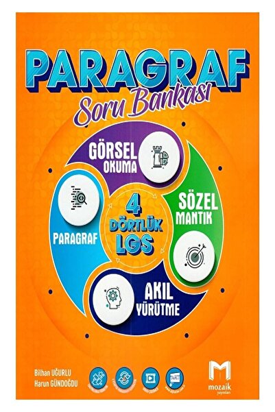 Mozaik Yayınları Mozaik 8. Sınıf Lgs Paragraf Mozaik Soru Bankası 2026