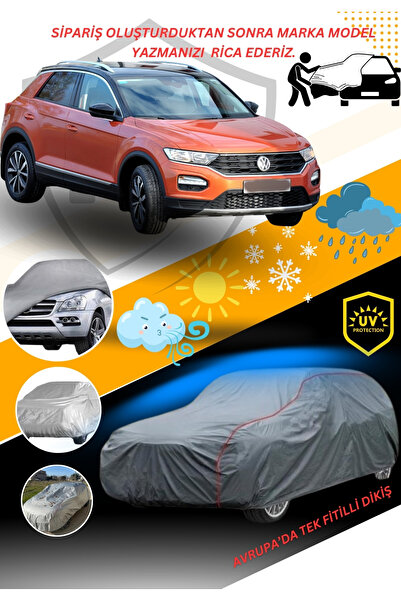 CarGuard Tüm Suv Araçlar Ile Uyumlu Lüks Araba Brandası Miflonlu Branda Oto Çadır Örtü