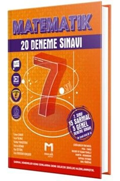 Mozaik Yayınları 7. Sınıf Matematik 20 Li Deneme