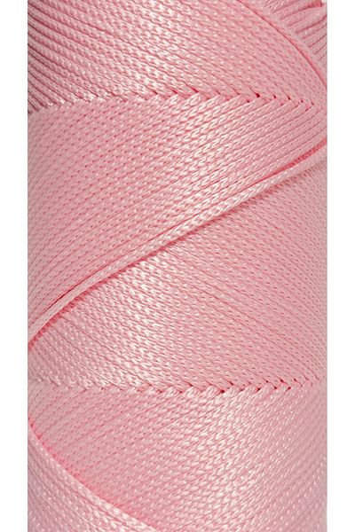 Akduman İplik 200 Gr - 2mm Powder Pink Polyester Macrame Thread Bag Thread and Supla Rope