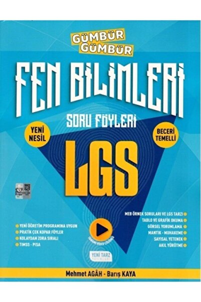 Yeni Tarz Yayınları 8.sınıf Yeni Tarz S.b. Fen Bilimleri - 2024-2025