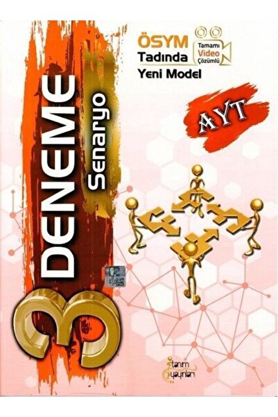 Apotemi Yayınları Tanım Yayınları Ayt Senaryo 3 Deneme 2024-2025