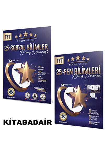 Bilgi Sarmal Yayınları Yıldızlar Yarışıyor Sosyal ve Fen Deneme