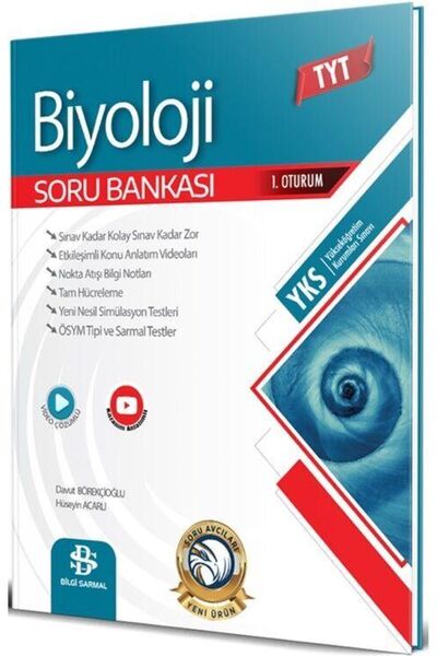 Bilgi Sarmal Yayınları Yeni Güncel Tyt Biyoloji Soru Bankası 2026