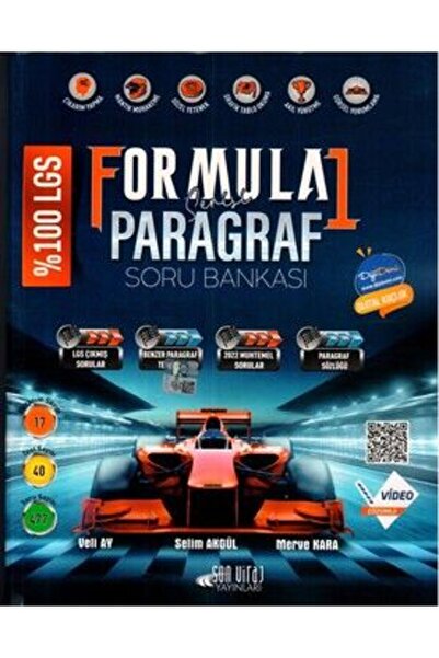 Son Viraj Yayınları 8. Sınıf Lgs Paragraf Formula 1 Serisi Soru Bankası 2024-...