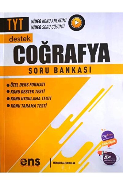 Ens Yayıncılık Tyt Coğrafya Destek Soru Bankası
