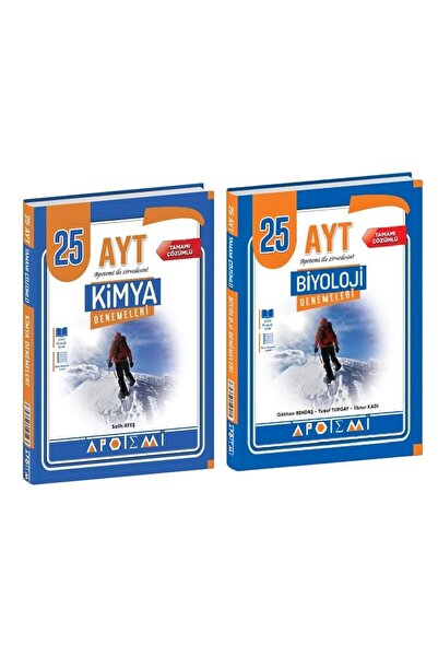 Apotemi Yayınları Apotemi Ayt Kimya Biyoloji Deneme Seti 2025-2026 Güncel