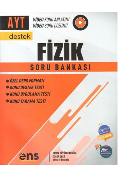 Ens Yayıncılık YKS AYT Fizik Soru Bankası 2024