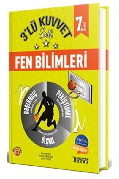 İşleyen Zeka Yayınları İşleyen Zeka 7. Sınıf Fen Bilimleri 3 Lü Kuvvet Serisi...