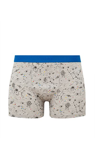 Mavi Galaxy Printed Grey Boxer 092084-82816