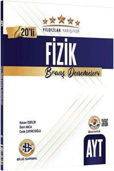 Bilgi Sarmal Yayınları Bilgi Sarmal AYT Fizik Yıldızlar Yarışıyor 20 li Branş...