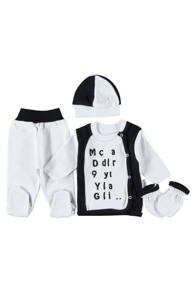 Balgüneş Tekstil Taraftar 4-Piece Pants Suit Black