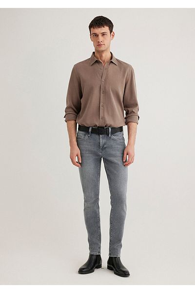 Mavi Kvnç Schwarze hellgraue Jeanshose 001070-83703