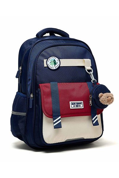 R&B Navy Blue Boys Backpack