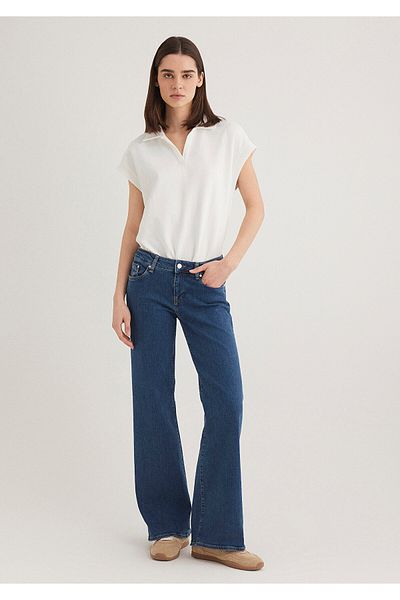 Mavi Blugi casual de culoare închisă - 1010435597
