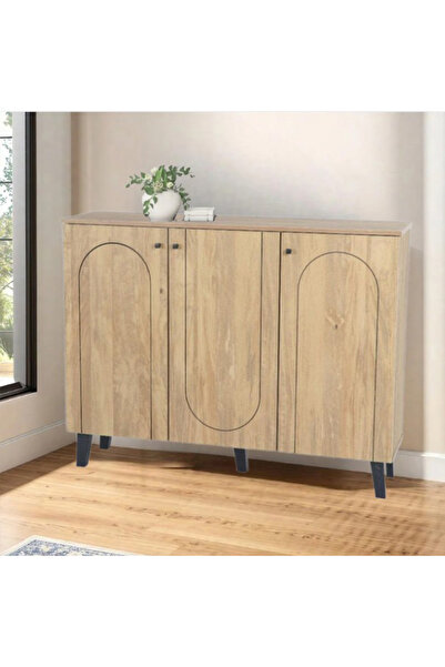 DEC13 دولاب احذيه بتصميم مميز وعصرى مقاس 120 سم