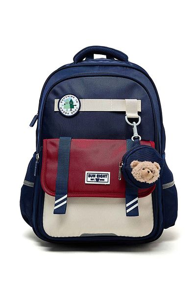 R&B Navy Blue Boys Backpack