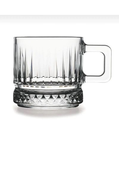 Paşabahçe 55422 Elysia 2-Piece Cup with Handle 195 Cc Original. It's Boxed