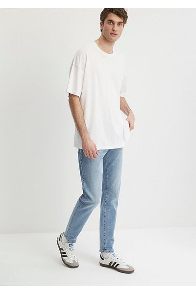 Mavi Milan Street Shaded Light Jean Trousers 0081033968