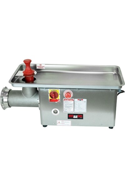 Enazon 22 No 22 Lik Et Kıyma Makinesi 220 Volt 1,5 Kw 2,0 Hp Sucuk Hunisi Hediyeli