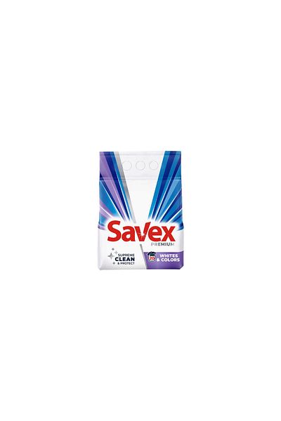 SAVEX Automatic Detergent Premium White Colors 2 Kg