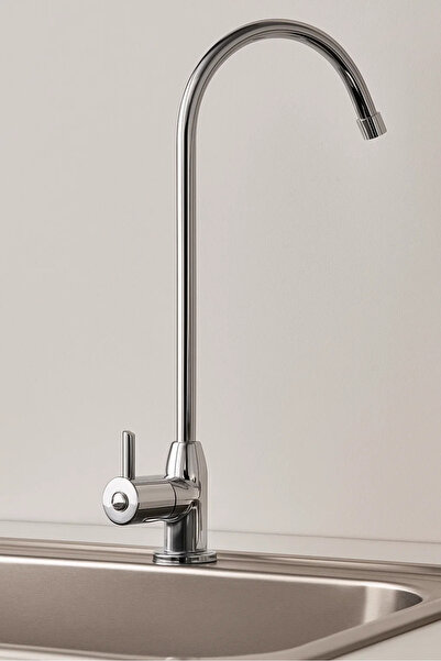 Sardıcı Su Arıtma Cihazı Musluğu Bataryası Arıtıcı Musluğu Tek Yönlü Krom Pas...