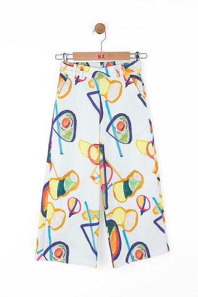 nk kids Rainbow Pants Ecru