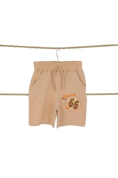 atabay SUMMER 66 PRINTAT 36/1 P.LYC JERSEY SINGUR PANTALONI SCURȚI BĂRBAȚI Camel