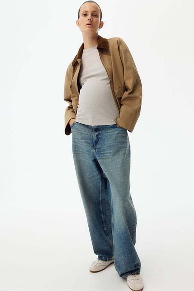 H&M MAMA Ribbed top