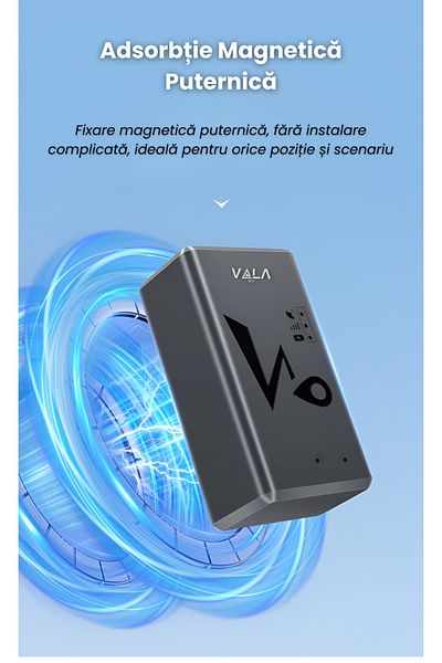 Vala Tech Car Gps Tracker ®️, 4g 2g, Portable, Magnetic, 1200 Mah, Standby 240 Days