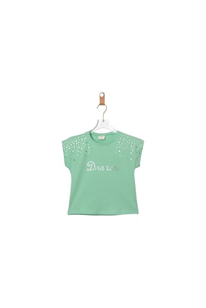 Babexi DIVA SHINY CROP TSHIRT Verde mentă