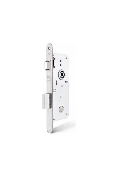 Tursan Recessed Lock WC Oval 23 Mm Mirrored 35 Mm