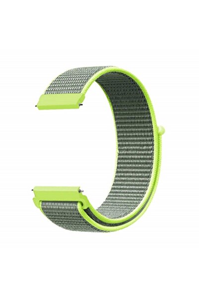 Tagomoon Huawei Watch Gt2 Pro Uyumlu Spor Kumaş Desenli Cırt Cırtlı Kordon Kayış