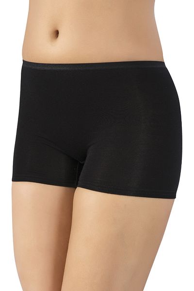 LÜXDRM Luxury Drm 3500 Γυναικείο 3 τεμάχιο μπαμπού Άνετο χωρίς σημάδια Boxer Μαύρο-άσπρο-δέρμα