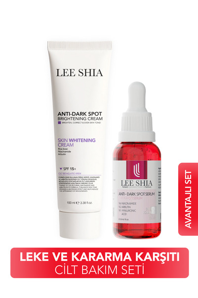 Lee Shia Leke ve Kararma Karşıtı Cilt Bakım Seti