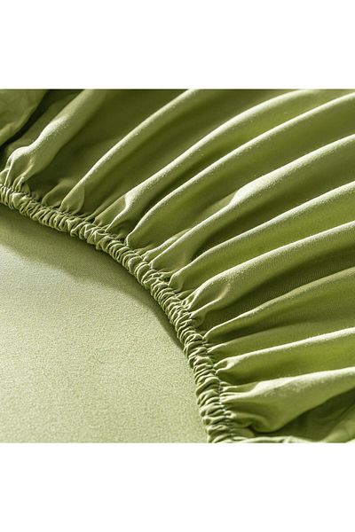 Casa New Concept Summer Bed Linen, 4 Pieces, Fitted Sheet, Microfiber Material