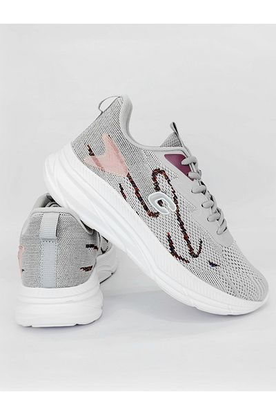 Ayakkabı Durağı Women's Ice Pink Knitwear Sports Shoes